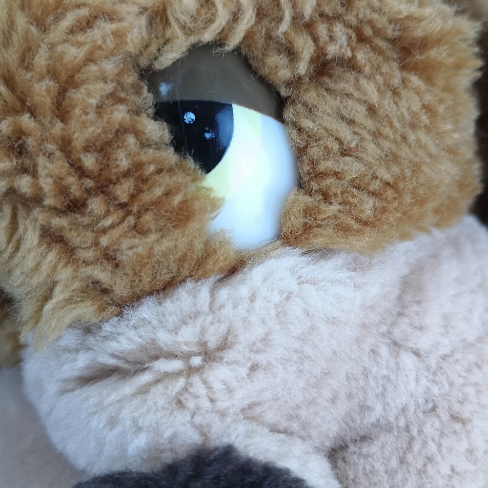 Russ Berrie Long Eared Brown Dog Plush Stuffed Animal Toy Vintage Samuel 13" - Picture 4 of 15